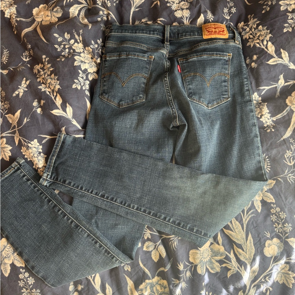 Levi Straight, Stretchy Jeans Size 26 x 28